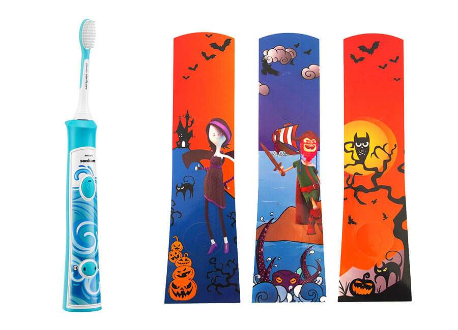 Sonicare For Kids Halloween Stickers