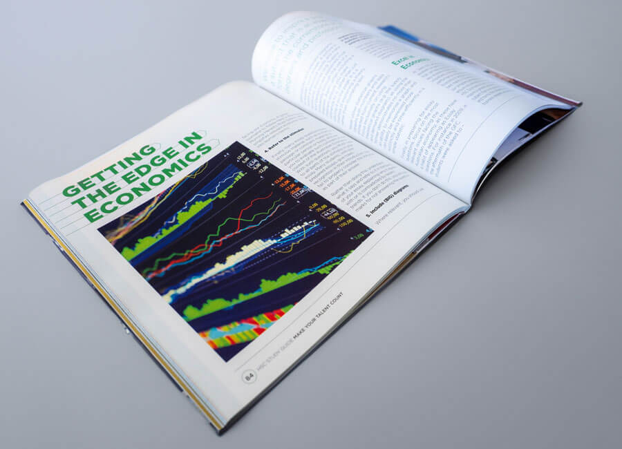 pages in a study guide for Talent 100