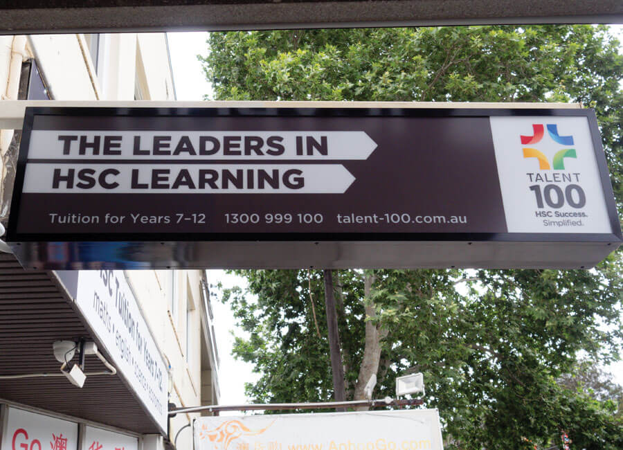 Talent 100 Signage